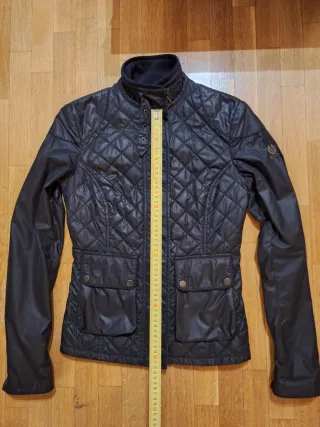 Cazadora Belstaff negra mujer