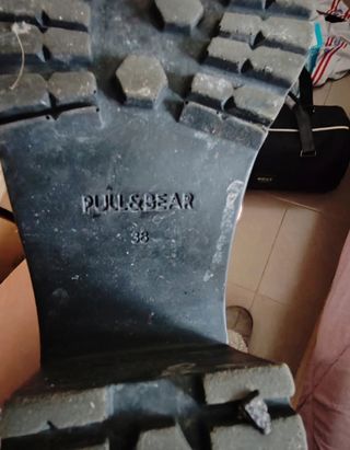 Botas de plataforma marrones