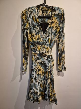 Vestido Massimo Dutti estampado