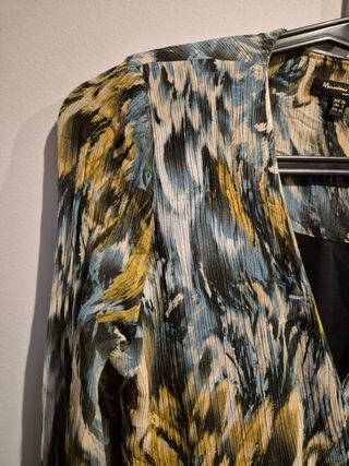 Vestido Massimo Dutti estampado