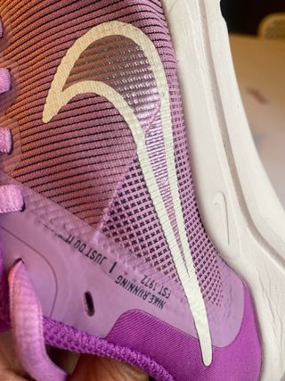 Zapatillas Nike Talla 36 Morado Blanco