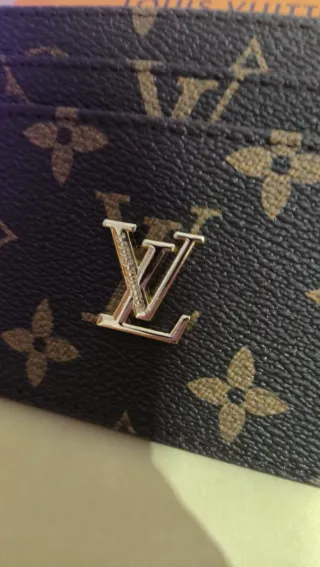 Tarjetero Louis Vuitton Marrón