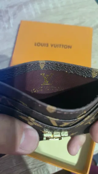 Tarjetero Louis Vuitton Marrón
