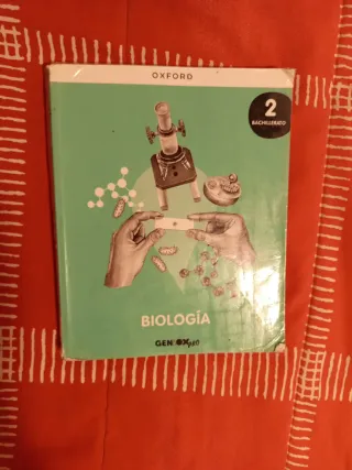 Biología 2º Bachillerato. Libro del estudiante....