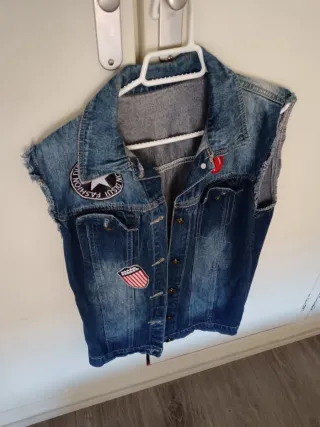 Chaleco vaquero mujer talla M
