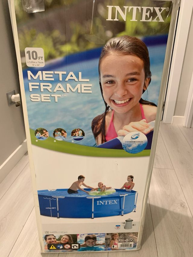 Piscina Intex Metal Frame Set 10ft