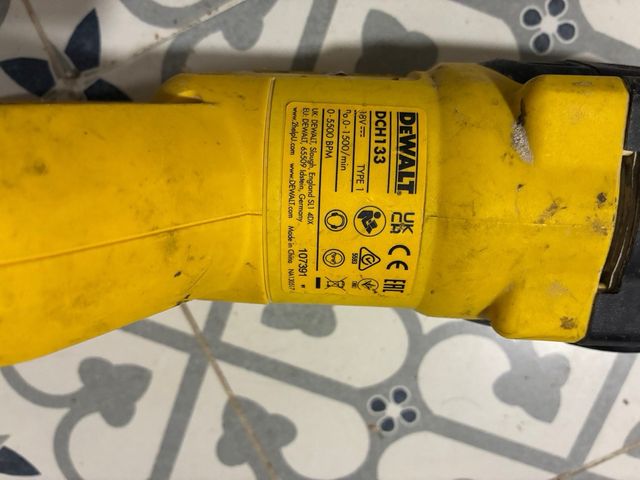 Cuerpo Taladro Dewalt 18V Brushless