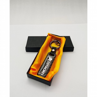LLAVERO de CARBONO con LOGO CITROEN Perfecto para