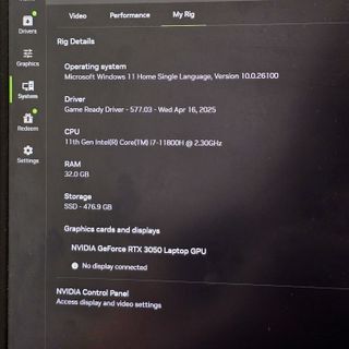 HP Victus i7 RTX 3050 Gamer 512GB