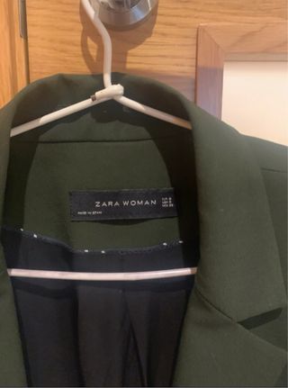 Americana Zara verde militar