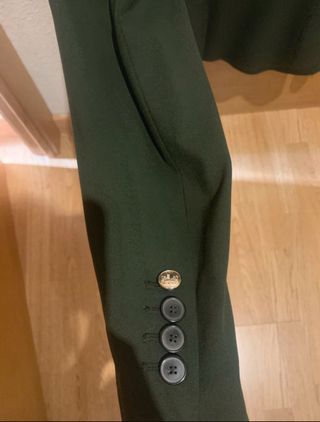 Americana Zara verde militar