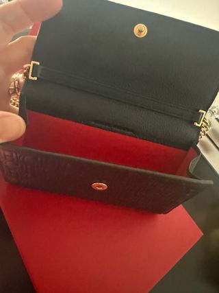 Bolso Piel Carolina Herrera Negro