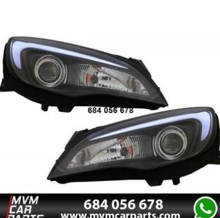 Faros delanteros para Opel Astra J look Xénon