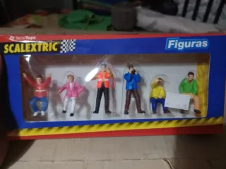 Scalextric Figuras Pilotos Coche