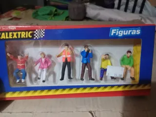Scalextric Figuras Pilotos Coche