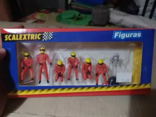 Scalextric Figuras Pilotos Coche
