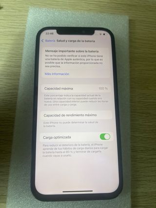 iPhone 12 Batería 100%