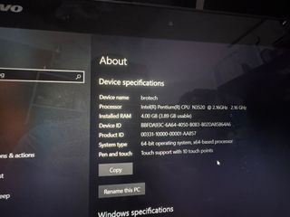 Lenovo Yoga 2 Portátil Plata