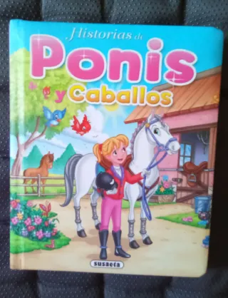 Libro  para leer : Historias de ponis y caballos 
