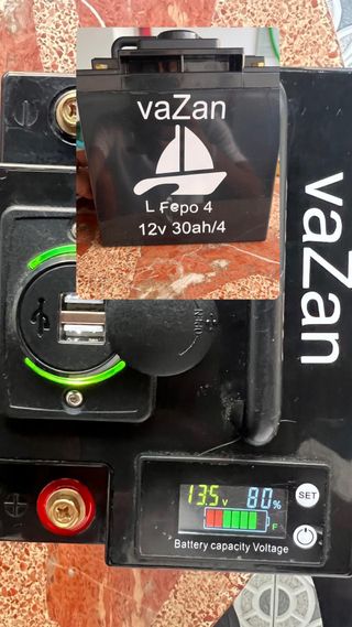 Batería LiFePO4 12V 30Ah vaZan