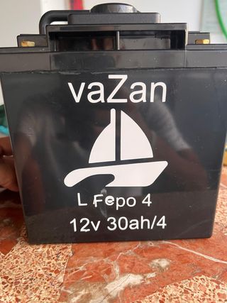 Batería LiFePO4 12V 30Ah vaZan