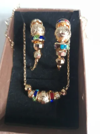 Conjunto oro golfi antialérgico