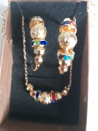 Conjunto oro golfi antialérgico