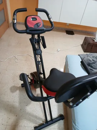 KM-Fit 2en1 — bicicleta estática – ejercicio