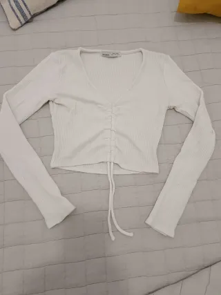 Camiseta Pull and Bear manga larga
