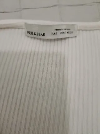 Camiseta Pull and Bear manga larga