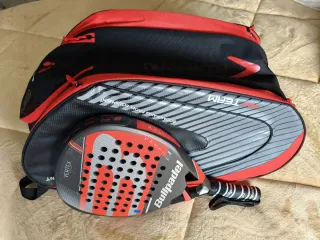 Pala Bullpadel Vertex Diamante + Padelero