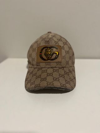 Gorra Gucci Marrón y Dorada