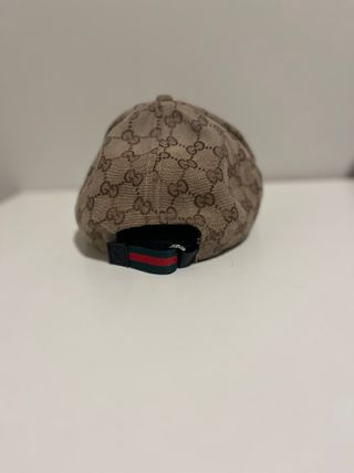 Gorra Gucci Marrón y Dorada