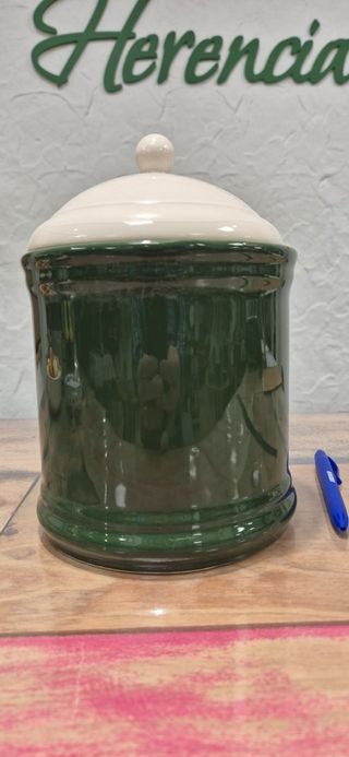 3 vasetti in ceramica dal design vintage 