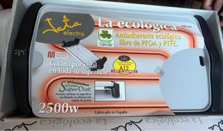 Plancha Eléctrica Jata La Ecológica 2500W