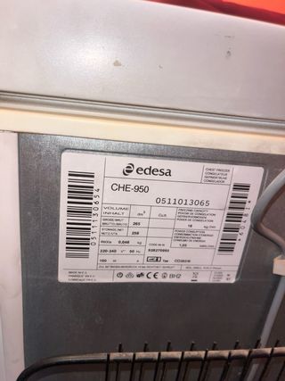 Arcón Congelador Edesa CHE-950 