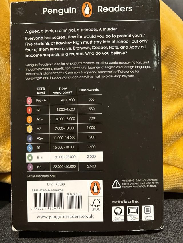 One Of Us Is Lying Level