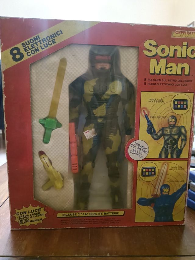 Sonic Man Cepiratti 1990 con suoni