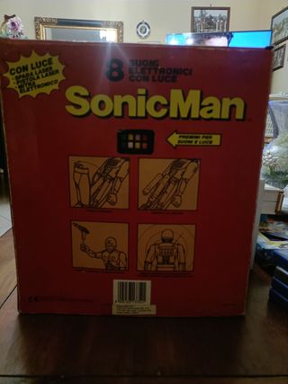 Sonic Man Cepiratti 1990 con suoni