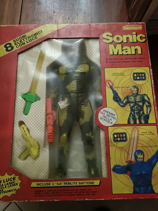 Sonic Man Cepiratti 1990 con suoni