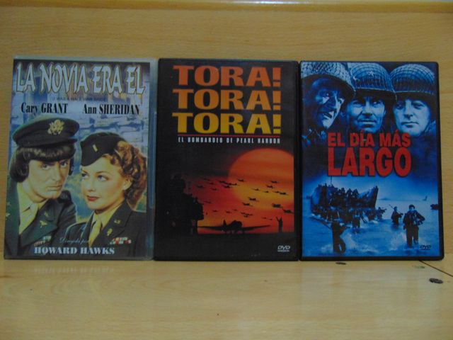 LOTE DE 19 PELÍCULAS BÉLICAS EN DVD. Cine Bélico.