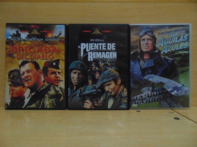 LOTE DE 19 PELÍCULAS BÉLICAS EN DVD. Cine Bélico.
