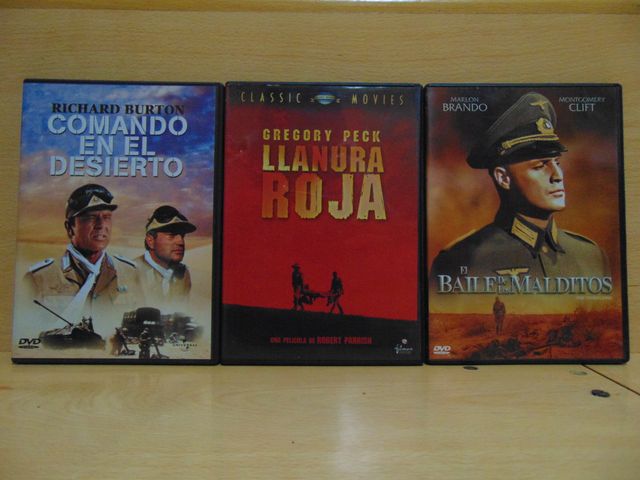 LOTE DE 19 PELÍCULAS BÉLICAS EN DVD. Cine Bélico.