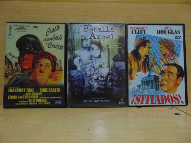 LOTE DE 19 PELÍCULAS BÉLICAS EN DVD. Cine Bélico.