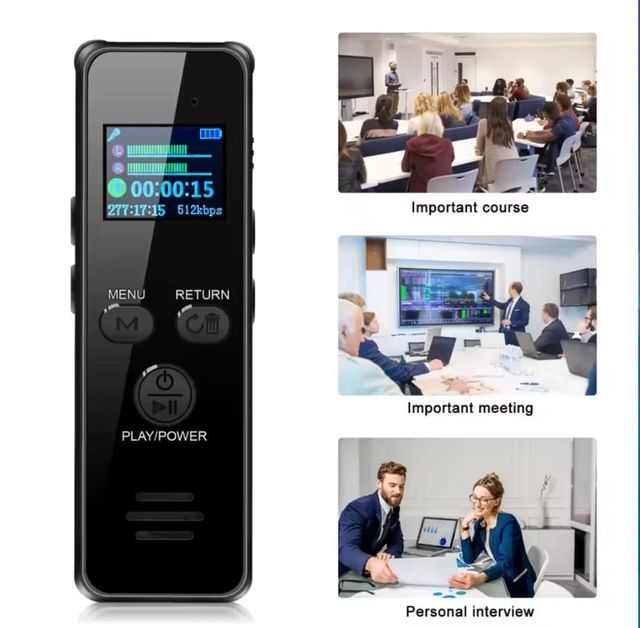 Grabadora de Voz Digital 64GB