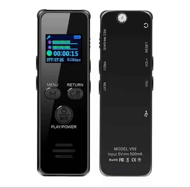 Grabadora de Voz Digital 64GB