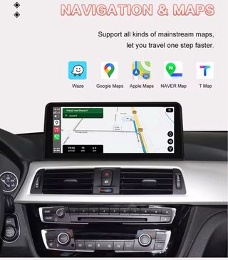Pantalla Multimedia Carplay Android BMW