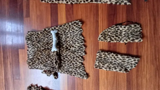 Disfraz Cavernícola Animal Print Talla Única