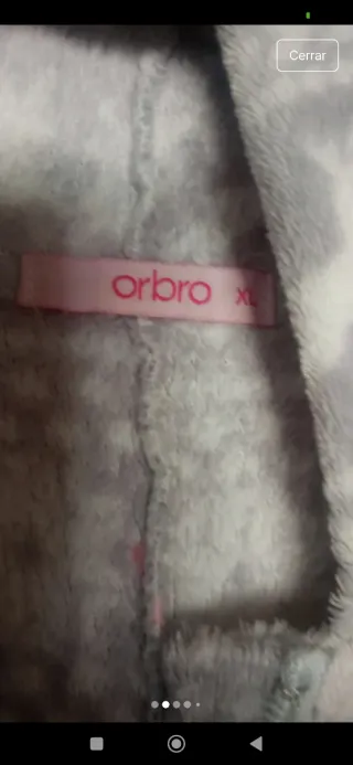 Mono pijama entero mujer talla XL