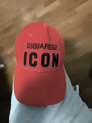 Cappello uomo DSQUARED2 ICON rosso